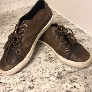 Frye genuine leather sneakers size 9.5